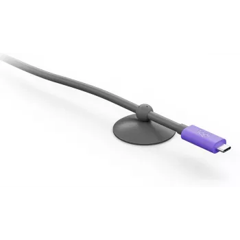 USB kabelis Logitech 952-000195 USB 3.2 Gen 2 5 m USB-C grafito violetinis