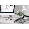 IP telefonas AGFEO ST 56 Silver LCD