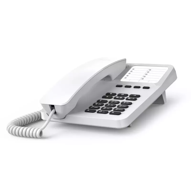 Laidinis analoginis telefonas Gigaset DESK 400 baltas