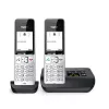 Analoginis/DECT belaidis telefonas Gigaset COMFORT 500A duo (sidabrinis/juodas)