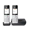 Analoginis/DECT belaidis telefonas Gigaset COMFORT 500A duo (sidabrinis/juodas)