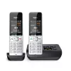 Analoginis/DECT belaidis telefonas Gigaset COMFORT 500A duo (sidabrinis/juodas)