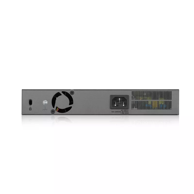 Zyxel GS1350-12HP-EU0101F valdomas L2 gigabitinis Ethernet PoE tinklo jungiklis, pilkas
