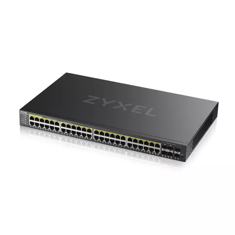 Zyxel GS2220-50HP-EU0101F valdomas L2 Gigabit Ethernet komutatorius su PoE