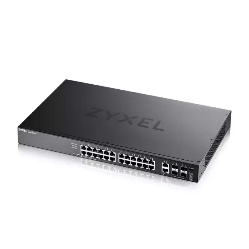 Zyxel XGS2220-30 valdomas L3 Gigabit Ethernet (10/100/1000) jungiklis, juodas
