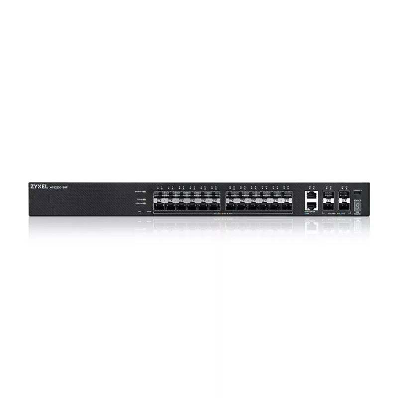 Valdomas jungiklis Zyxel XGS2220-30F L3 24 SFP 4 SFP+ 168 Gbit/s