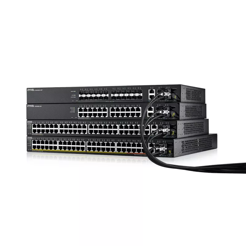 Valdomas jungiklis Zyxel XGS2220-30F L3 24 SFP 4 SFP+ 168 Gbit/s