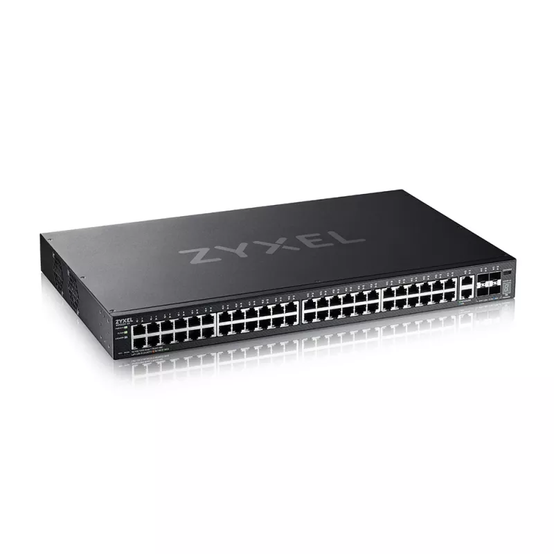 Valdomas L3 jungiklis Zyxel XGS2220-54 48 prievadų Gigabit Ethernet 216 Gbit/s