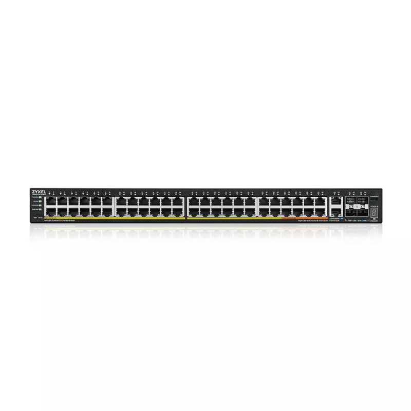 Zyxel XGS2220-54FP valdomas L3 Gigabit Ethernet (10/100/1000) Power over Ethernet (PoE) jungiklis