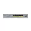 Zyxel GS1350-6HP-EU0101F valdomas L2 tinklo jungiklis Gigabit Ethernet (10/100/1000) PoE pilka