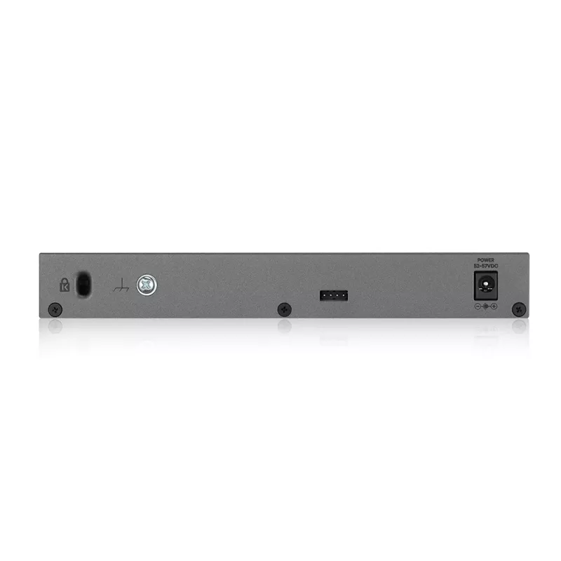 Zyxel GS1350-6HP-EU0101F valdomas L2 tinklo jungiklis Gigabit Ethernet (10/100/1000) PoE pilka
