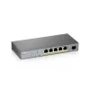 Zyxel GS1350-6HP-EU0101F valdomas L2 tinklo jungiklis Gigabit Ethernet (10/100/1000) PoE pilka