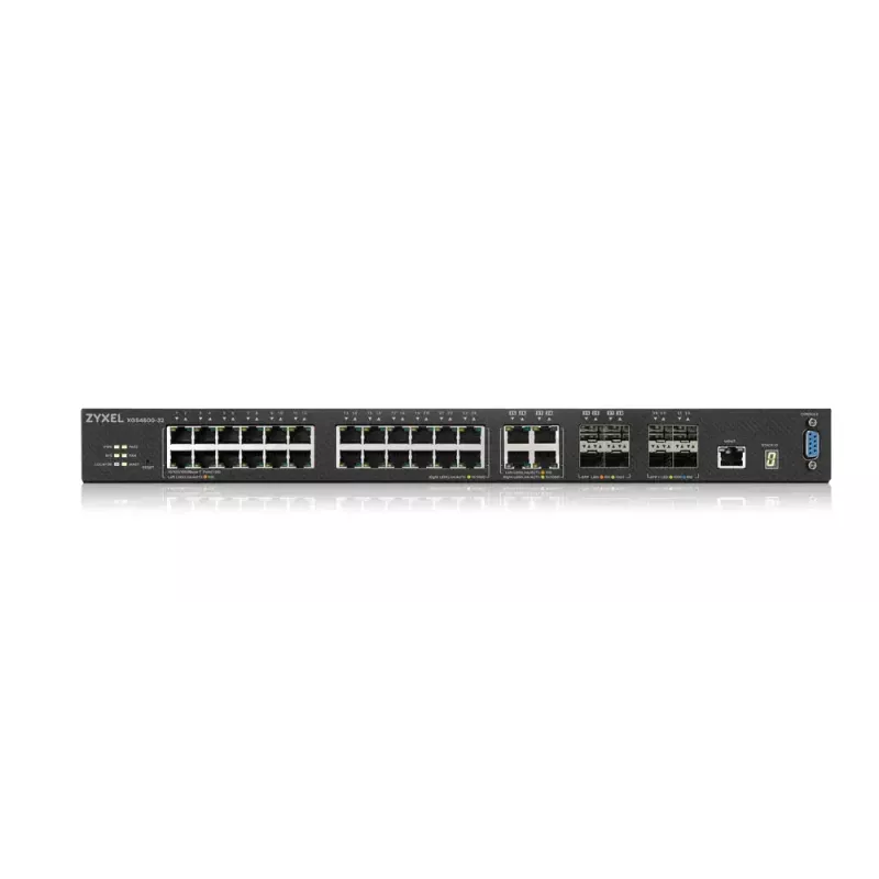 Zyxel XGS4600-32 valdomas L3 Gigabit Ethernet (10/100/1000) juodas