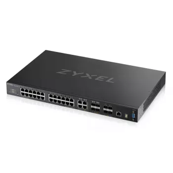 Zyxel XGS4600-32 valdomas L3 Gigabit Ethernet (10/100/1000) juodas