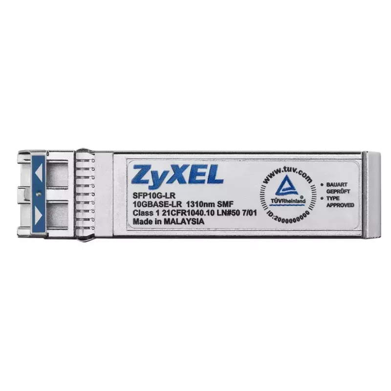 Zyxel SFP10G-LR tinklo siųstuvas-imtuvas, 10 Gbit/s, SFP+, 1310 nm, vienmodis šviesolaidis