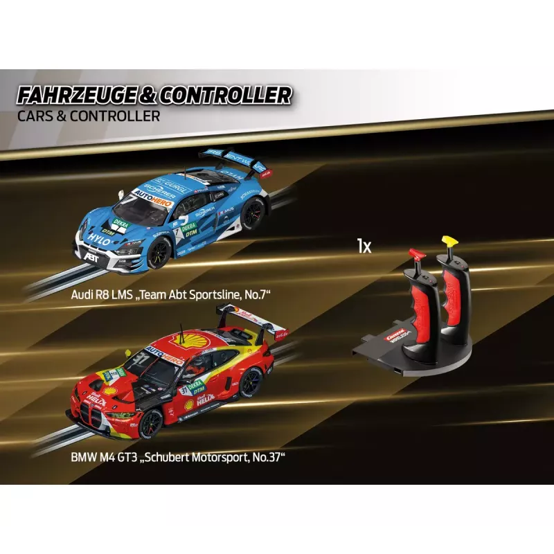 Lenktynių automobilių ir trasų rinkinys CARRERA Carrera Full Speed įvairiaspalvis
