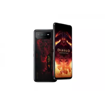 ASUS ROG Phone 6 Diablo Immortal Edition 17,2 cm (6,78 colio) Dual SIM Android 12 5G USB Type-C 16 GB 512 GB 6000 mAh juoda, raudona