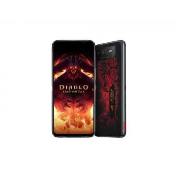 ASUS ROG Phone 6 Diablo Immortal Edition 17,2 cm (6,78 colio) Dual SIM Android 12 5G USB Type-C 16 GB 512 GB 6000 mAh juoda, raudona