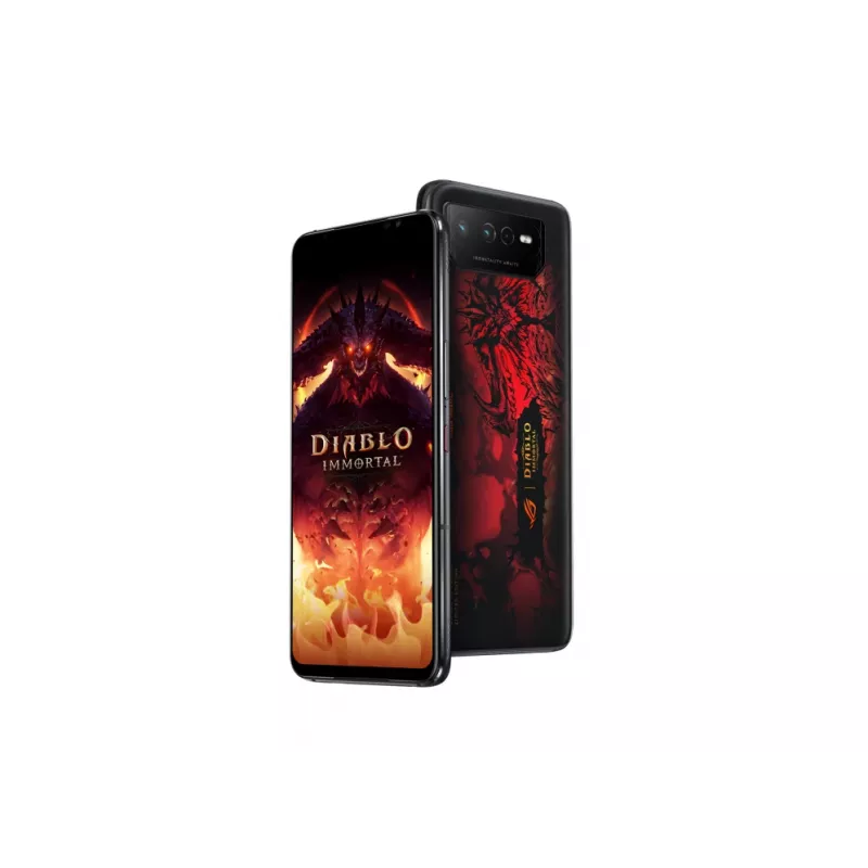 ASUS ROG Phone 6 Diablo Immortal Edition 17,2 cm (6,78 colio) Dual SIM Android 12 5G USB Type-C 16 GB 512 GB 6000 mAh juoda, raudona