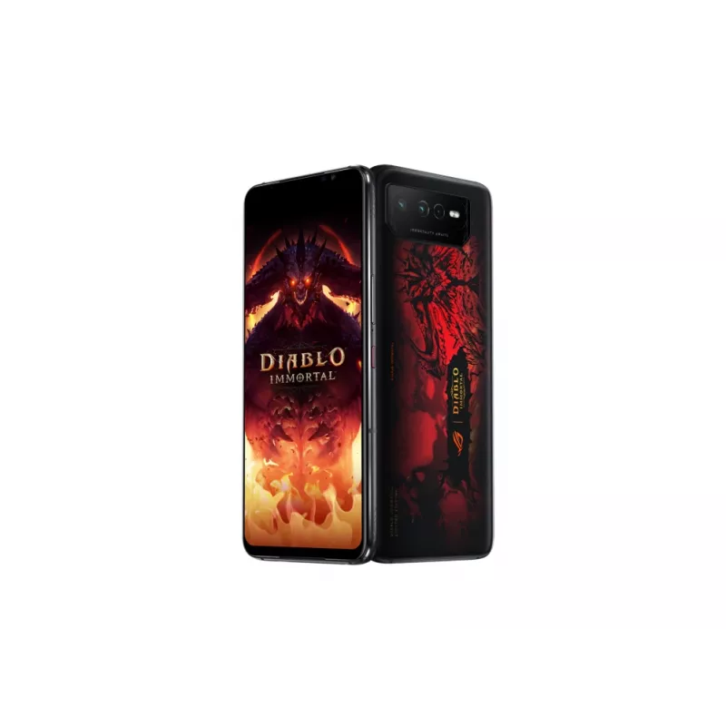 ASUS ROG Phone 6 Diablo Immortal Edition 17,2 cm (6,78 colio) Dual SIM Android 12 5G USB Type-C 16 GB 512 GB 6000 mAh juoda, raudona