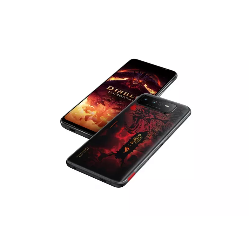ASUS ROG Phone 6 Diablo Immortal Edition 17,2 cm (6,78 colio) Dual SIM Android 12 5G USB Type-C 16 GB 512 GB 6000 mAh juoda, raudona