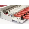 DIGITUS montažinis kabelis - Cat 7 - S/FTP - AWG 23/1 - simpleksas - 50 m - oranžinis - 1200 MHz Dca (EN 50575), kartoninė dėžutė