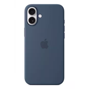 APPLE Silikoninis dėklas su MagSafe iPhone 16 Plus Denim