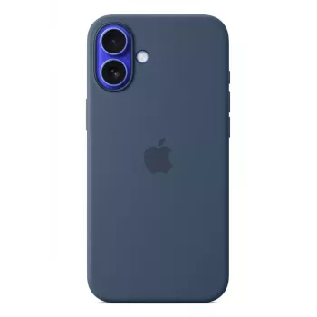 APPLE Silikoninis dėklas su MagSafe iPhone 16 Plus Denim