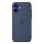 APPLE Silikoninis dėklas su MagSafe iPhone 16 Plus Denim
