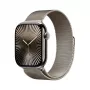 APPLE Watch Series 10 GPS + Cellular 46 mm Titaninis korpusas su Natural Milanese kilpa - S/M