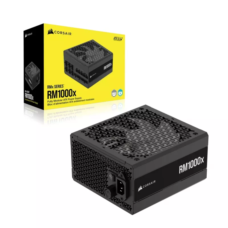 CORSAIR RMx Series RM1000x 1000W 24-pin ATX maitinimo blokas juodas