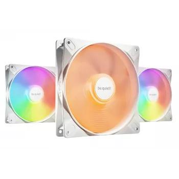 be quiet! LIGHT WINGS LX 140mm PWM High Speed 3 rinkinys Baltas Kompiuterio korpuso ventiliatorius 14 cm 3 vnt.