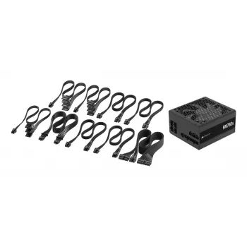 CORSAIR RM750x maitinimo blokas 750W, pilnai modulinis, ATX 3.1, juodas