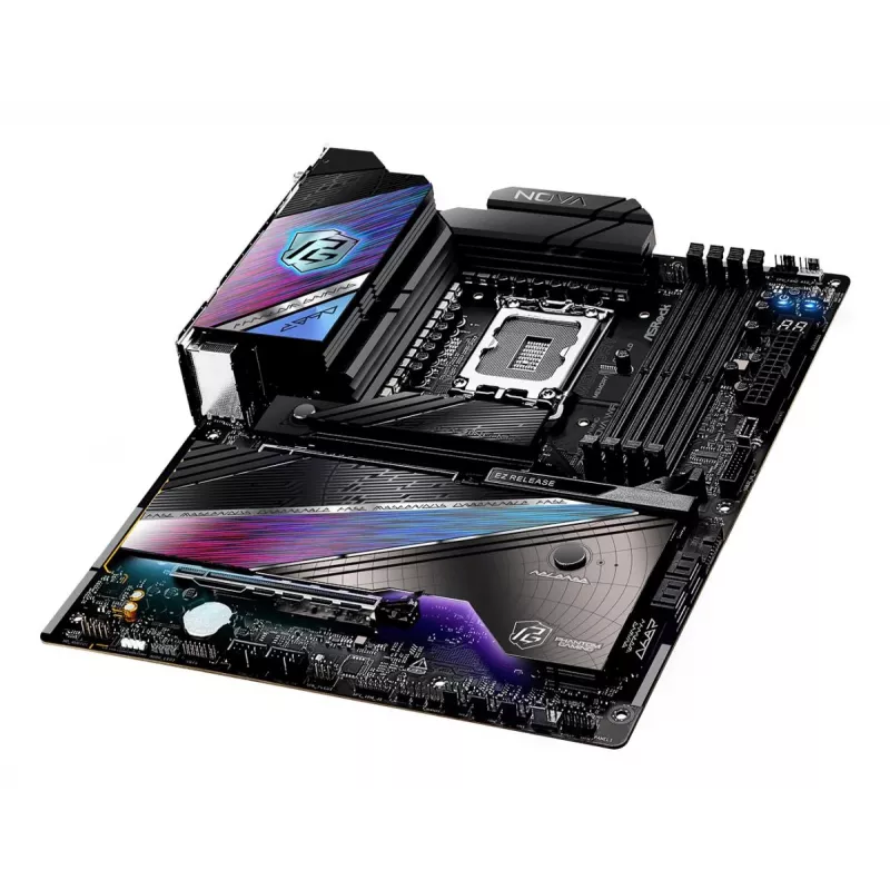 ASRock Pagrindinė Plokštė Z890 Nova WiFi LGA1851 Intel Z890 4x DDR5 1x HDMI 2.1 TMDS/FRL 8G 2x Thunderbolt 4 ATX