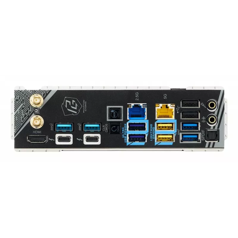 ASRock Pagrindinė Plokštė Z890 Nova WiFi LGA1851 Intel Z890 4x DDR5 1x HDMI 2.1 TMDS/FRL 8G 2x Thunderbolt 4 ATX
