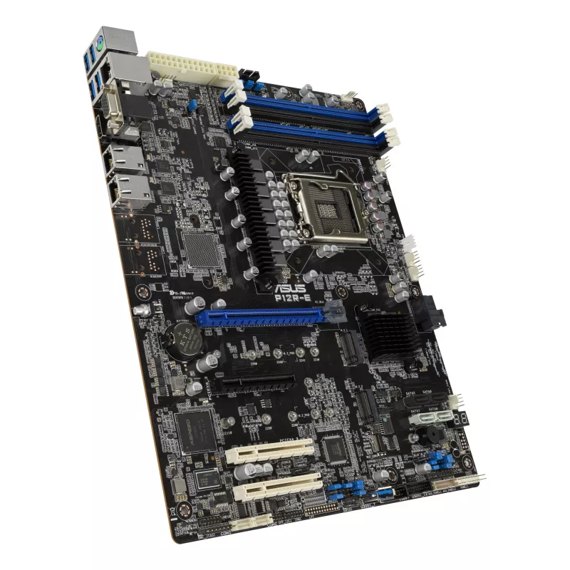 ASUS P12R-E pagrindinė plokštė Intel C256 LGA 1200 (Socket H5) ATX