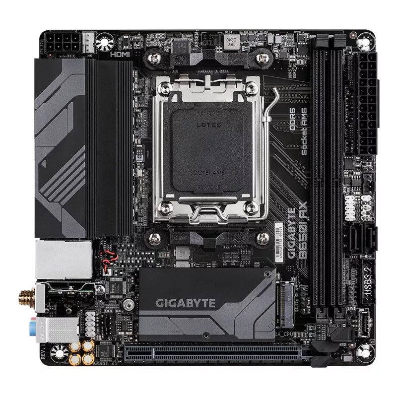 GIGABYTE B650I AX pagrindinė plokštė