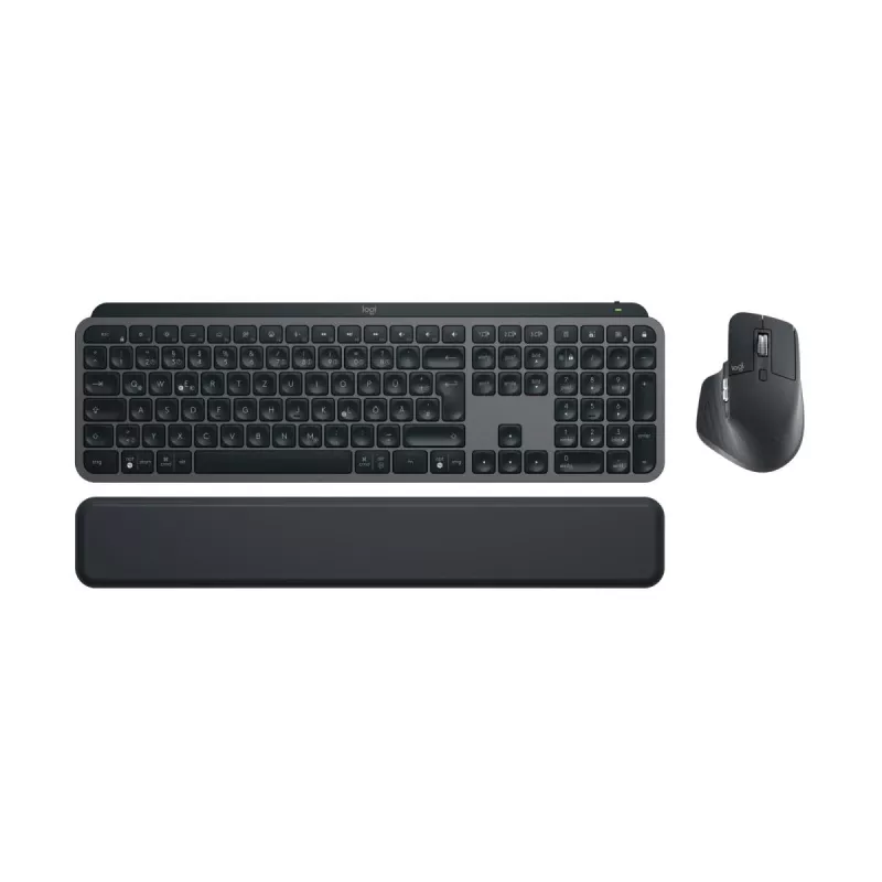 LOGITECH MX Keys S Combo - Graphite - Qwertz Deu