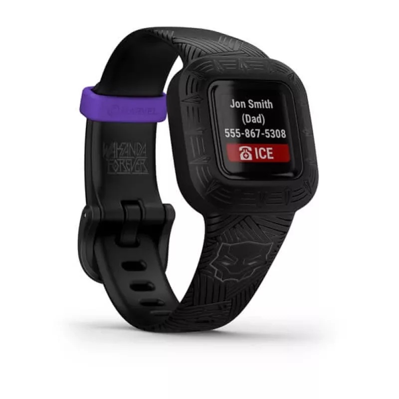 GARMIN INTERNATIONAL vívofit jr. 3 vaikų aktyvumo seklys - Marvel Black Panther