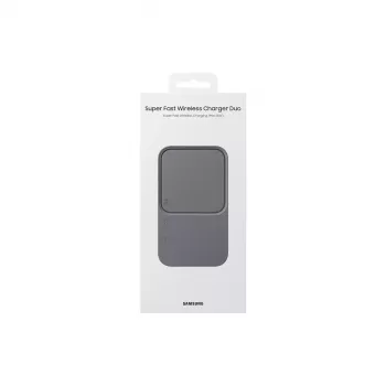 Belaidis įkroviklis Samsung EP-P5400, 15 W, pilkas, USB, vidaus, suderinamas su ausinėmis, išmaniaisiais telefonais ir išmaniaisiais laikrodžiais