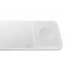 Samsung Wireless Charger Trio belaidis įkroviklis ausinėms, išmaniajam telefonui ir išmaniajam laikrodžiui, baltas, USB, greitasis įkrovimas