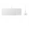 Samsung Wireless Charger Trio belaidis įkroviklis ausinėms, išmaniajam telefonui ir išmaniajam laikrodžiui, baltas, USB, greitasis įkrovimas