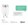 Išmanusis kištukas Hombli Smart Socket EU, „Avanca International BV“ – Wi‑Fi, 220–250 V, 50–60 Hz, max 3540 W, vidaus patalpoms, baltas, plastmasinis, 46×46×84 mm