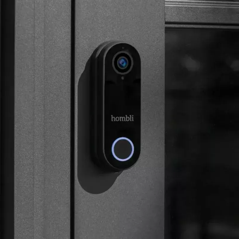 Išmanusis vaizdo skambutis Hombli Pack Black White IP65 Belaidis 1080p