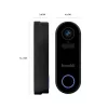 Išmanusis vaizdo skambutis Hombli Pack Black White IP65 Belaidis 1080p