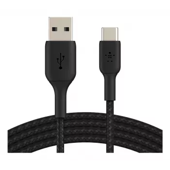 USB laidas Belkin CAB002BT1MBK 1m USB A į USB C juodas