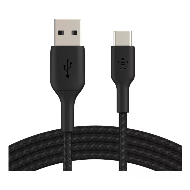 USB laidas Belkin CAB002BT1MBK 1m USB A į USB C juodas