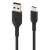 USB laidas Belkin CAB002BT1MBK 1m USB A į USB C juodas