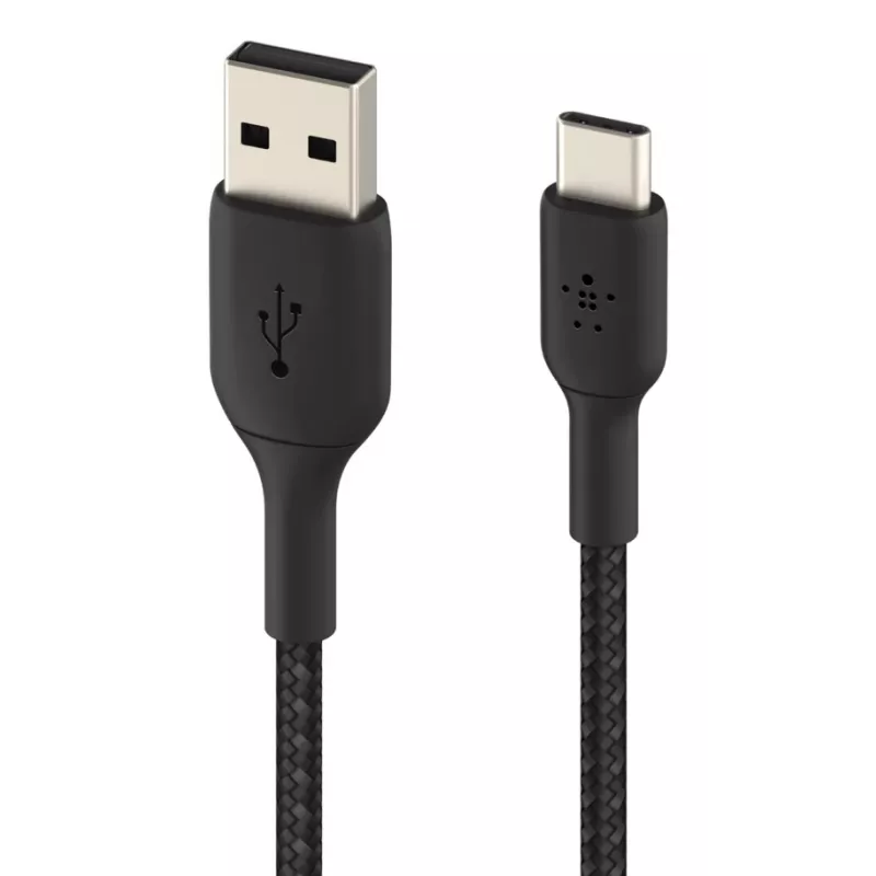 USB laidas Belkin CAB002BT1MBK 1m USB A į USB C juodas
