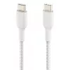 USB kabelis Belkin CAB004BT1MWH2PK USB 2.0 1 m USB-C baltas